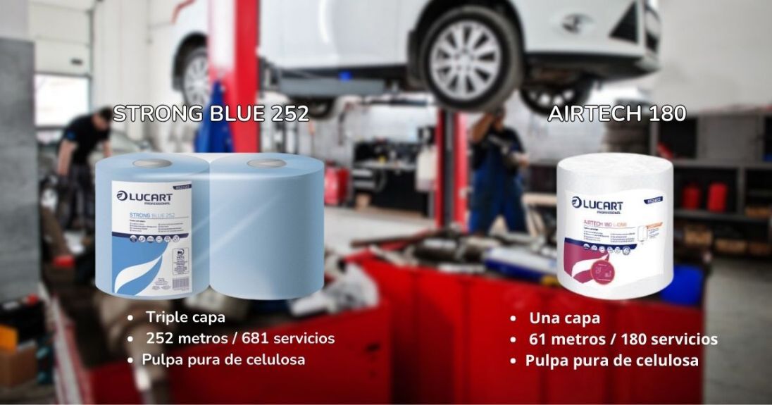 productos de celulosa para talleres de coche